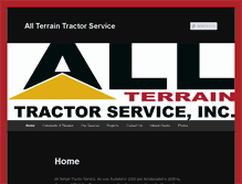 Tablet Screenshot of allterraintractorservices.com